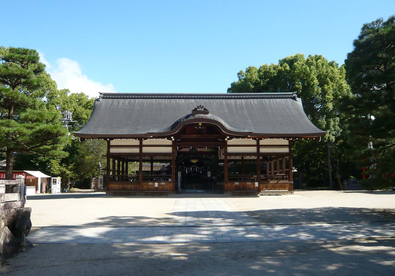 藤森神社拝殿