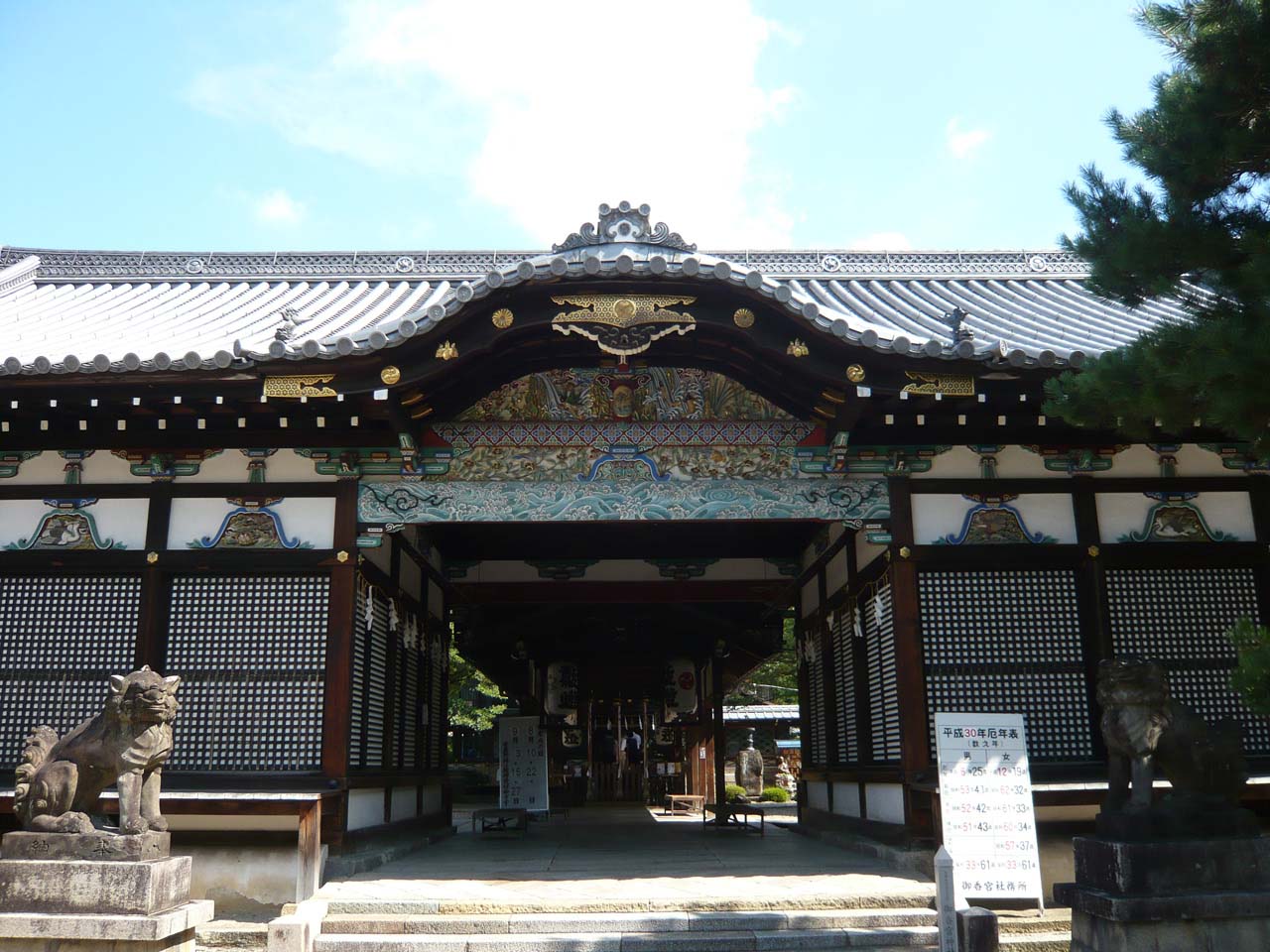 御香宮神社 拝殿