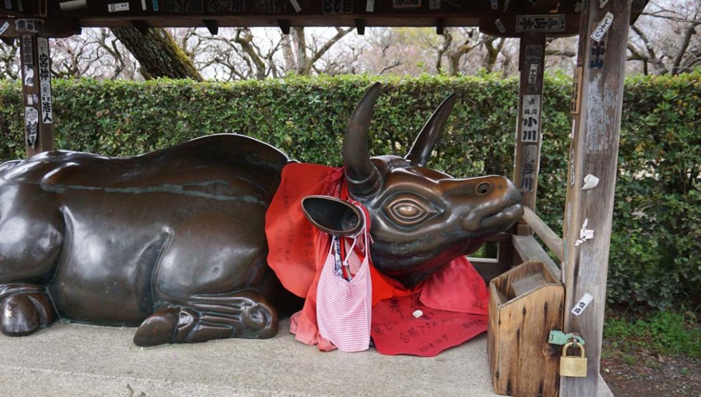北野天満宮 神牛