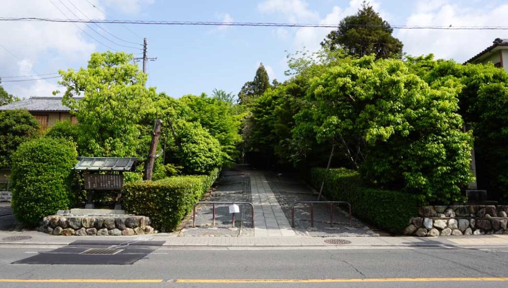 龍安寺参道