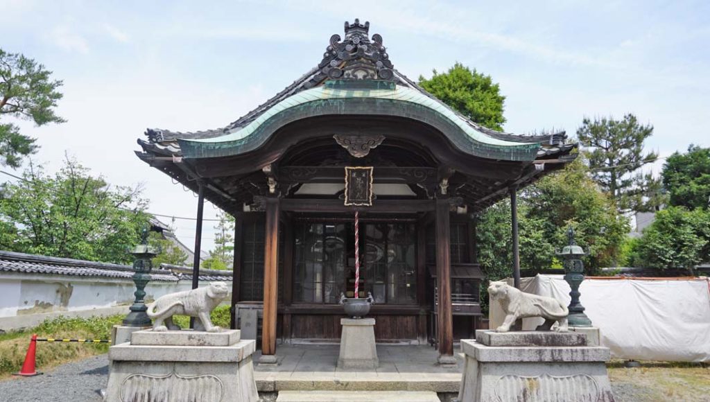 両足院 毘沙門天