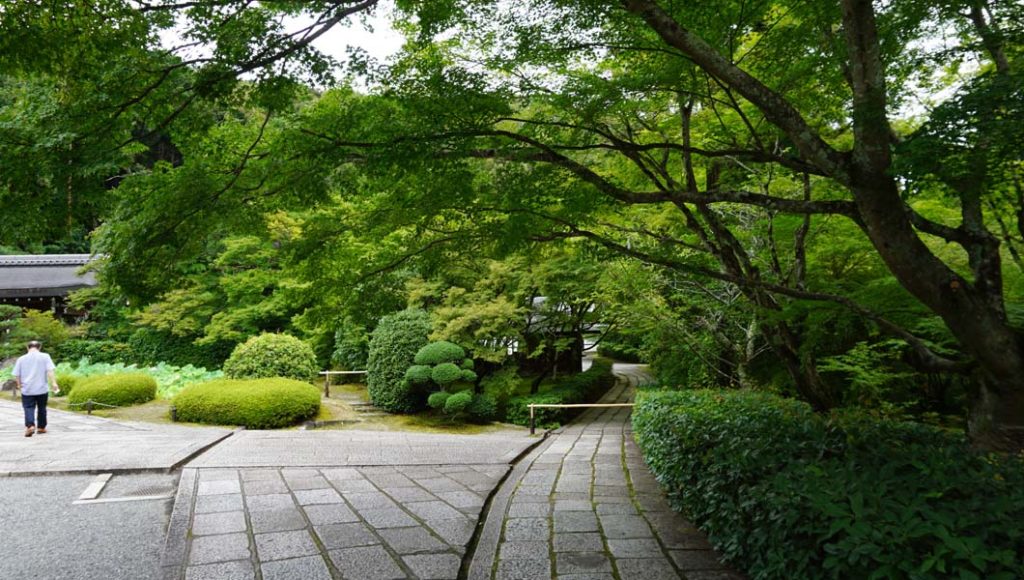 西芳寺境内