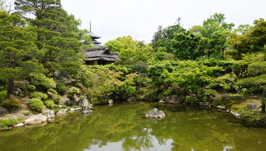仁和寺御殿 北庭