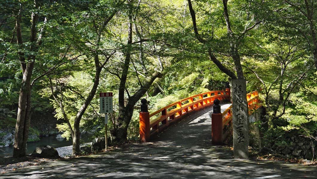 西明寺への橋