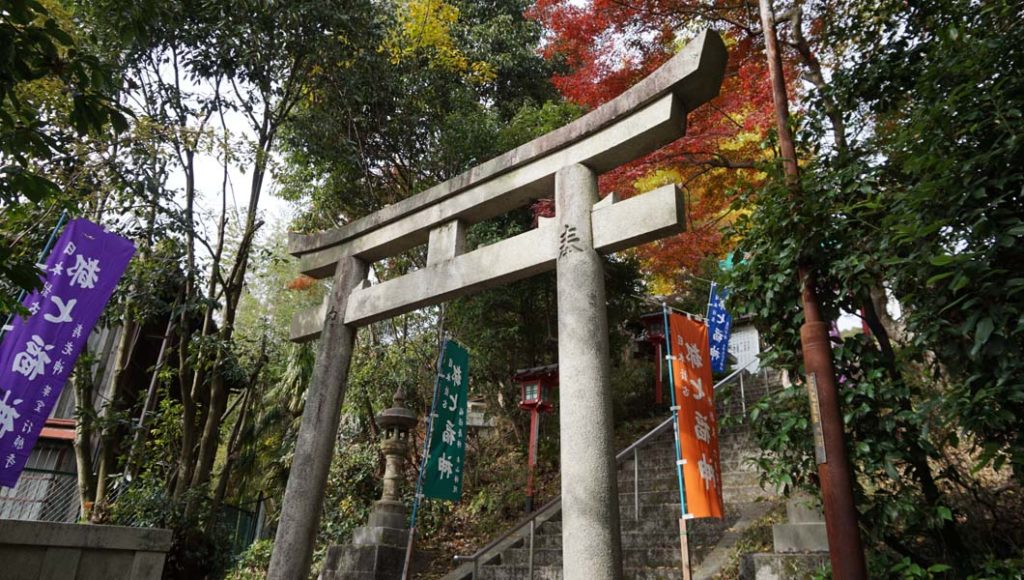 松ヶ崎大黒天 鳥居