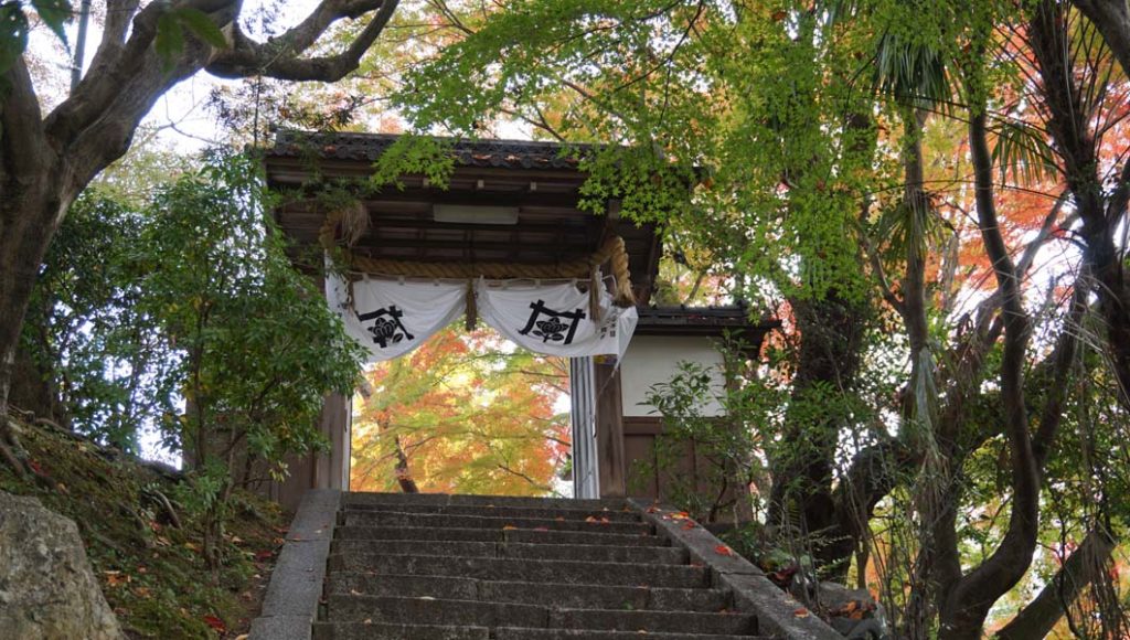 松ヶ崎大黒天の紅葉