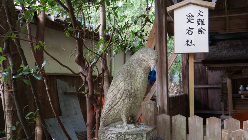 大豊神社 狛鳶