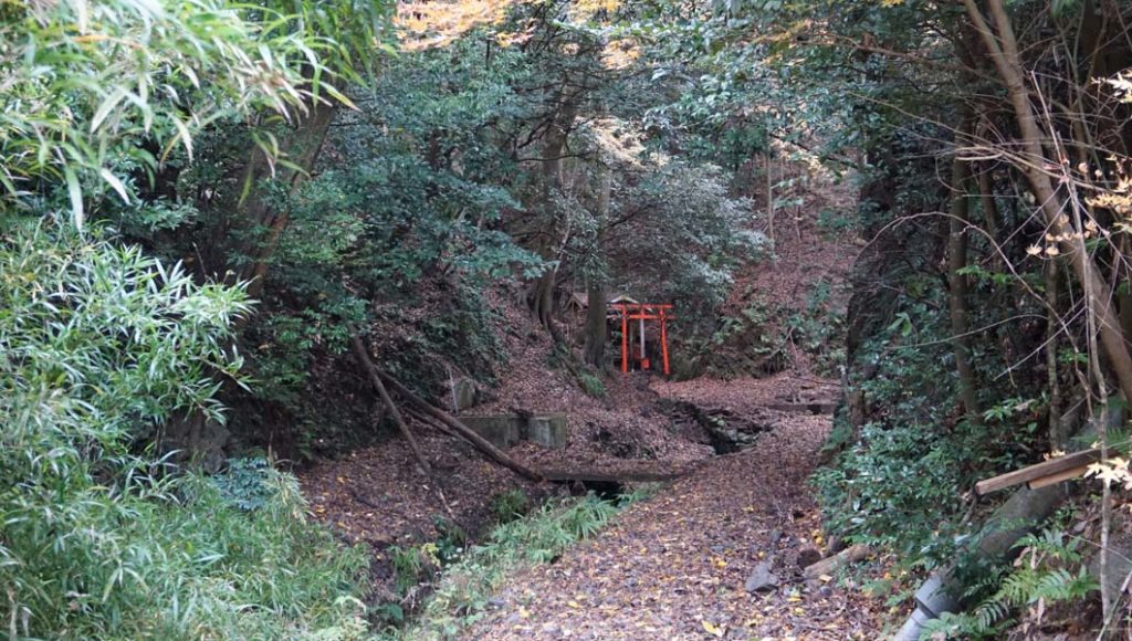熊野若王子神社 滝