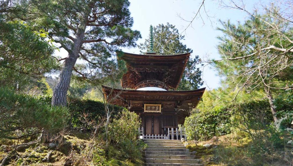 常寂光寺 多宝塔
