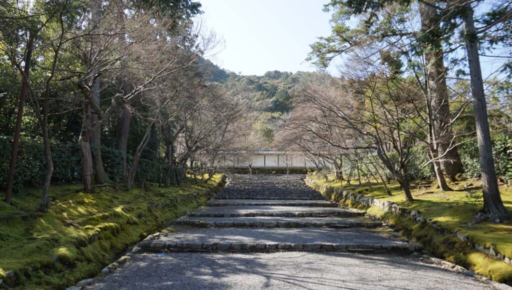 二尊院 参道