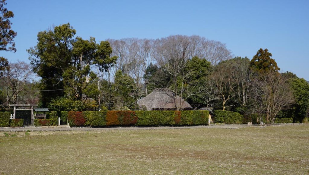 落柿舎 遠景