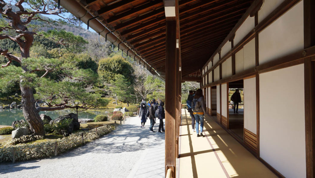 天龍寺 小方丈廊下