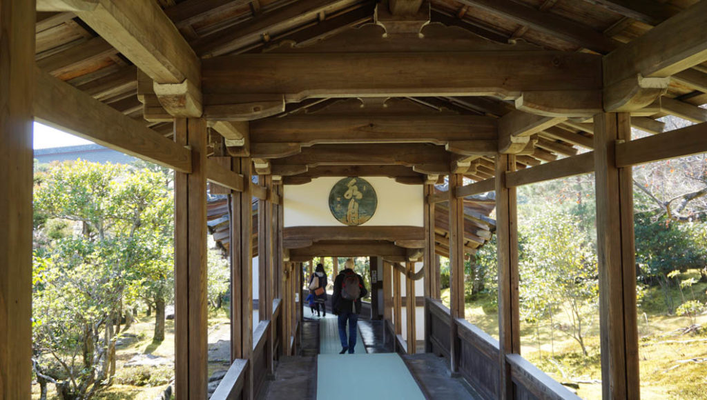 天龍寺 渡り廊下