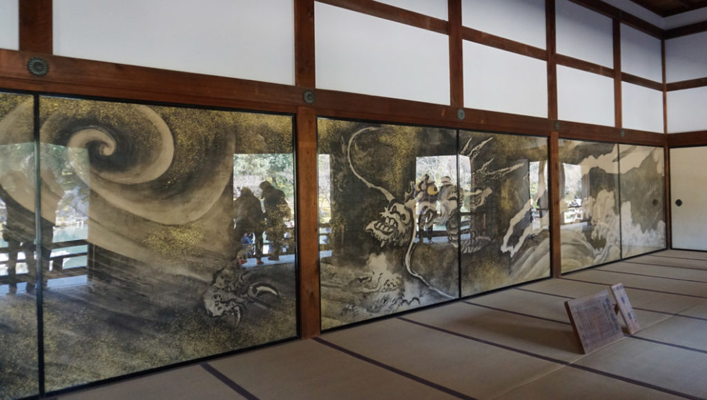 天龍寺 雲龍図