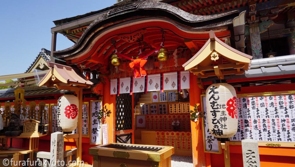 地主神社 本殿