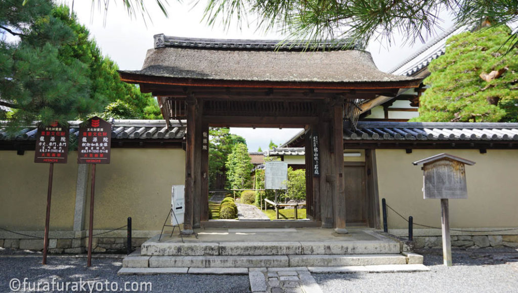 龍源院 表門