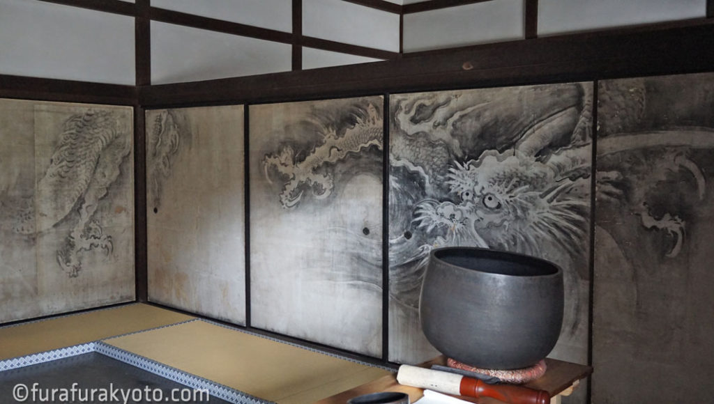 龍源院 龍の障壁画
