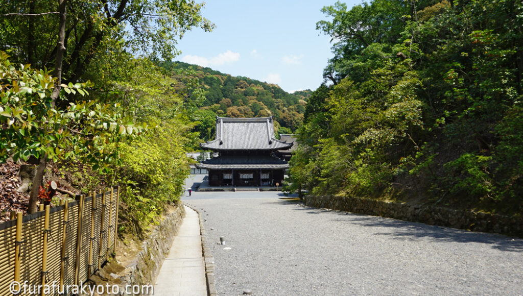 御寺 泉涌寺 降り参道